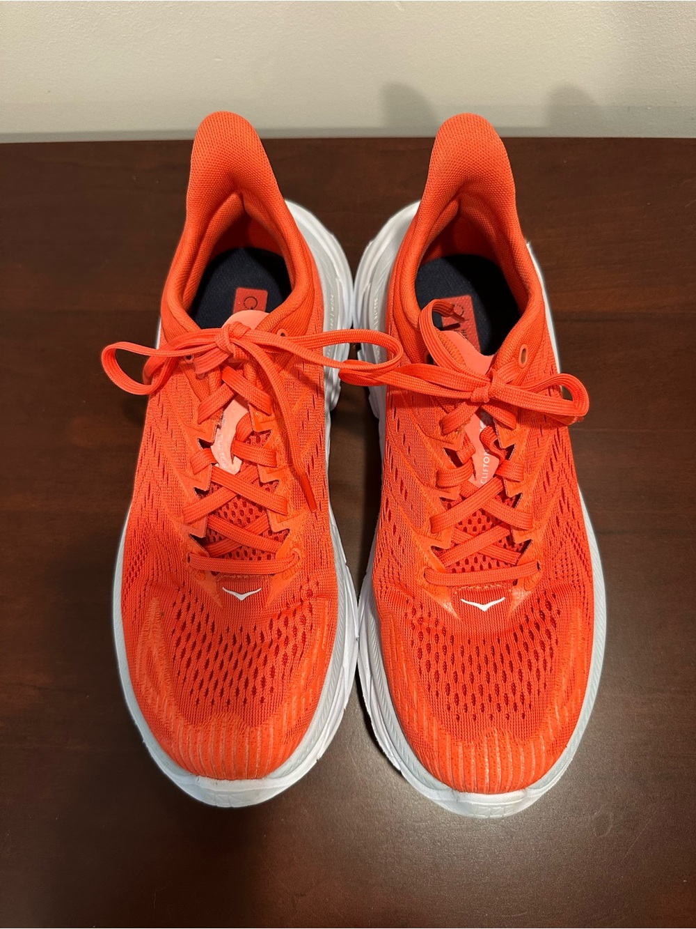 Hoka One One Bright Orange Women's Running Shoes